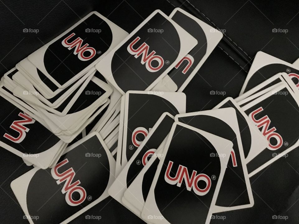 Uno playing cards