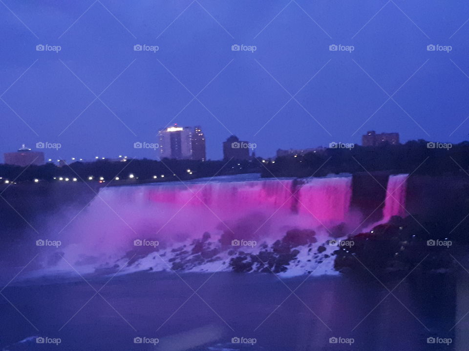 Niagara Falls' light