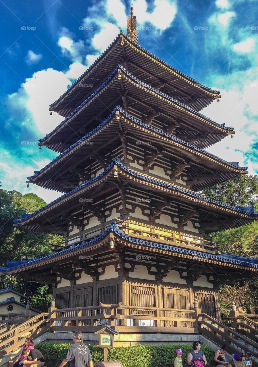 Japan pagoda 