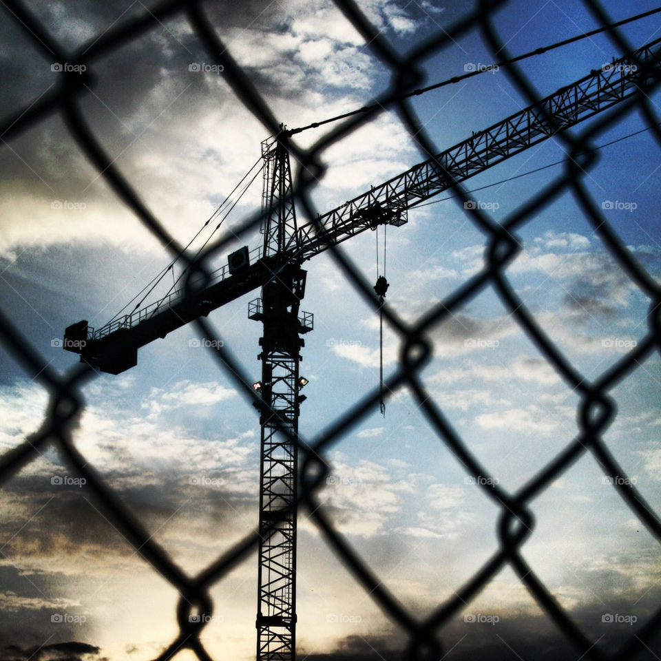 fence equipment cloudy machine by redrock