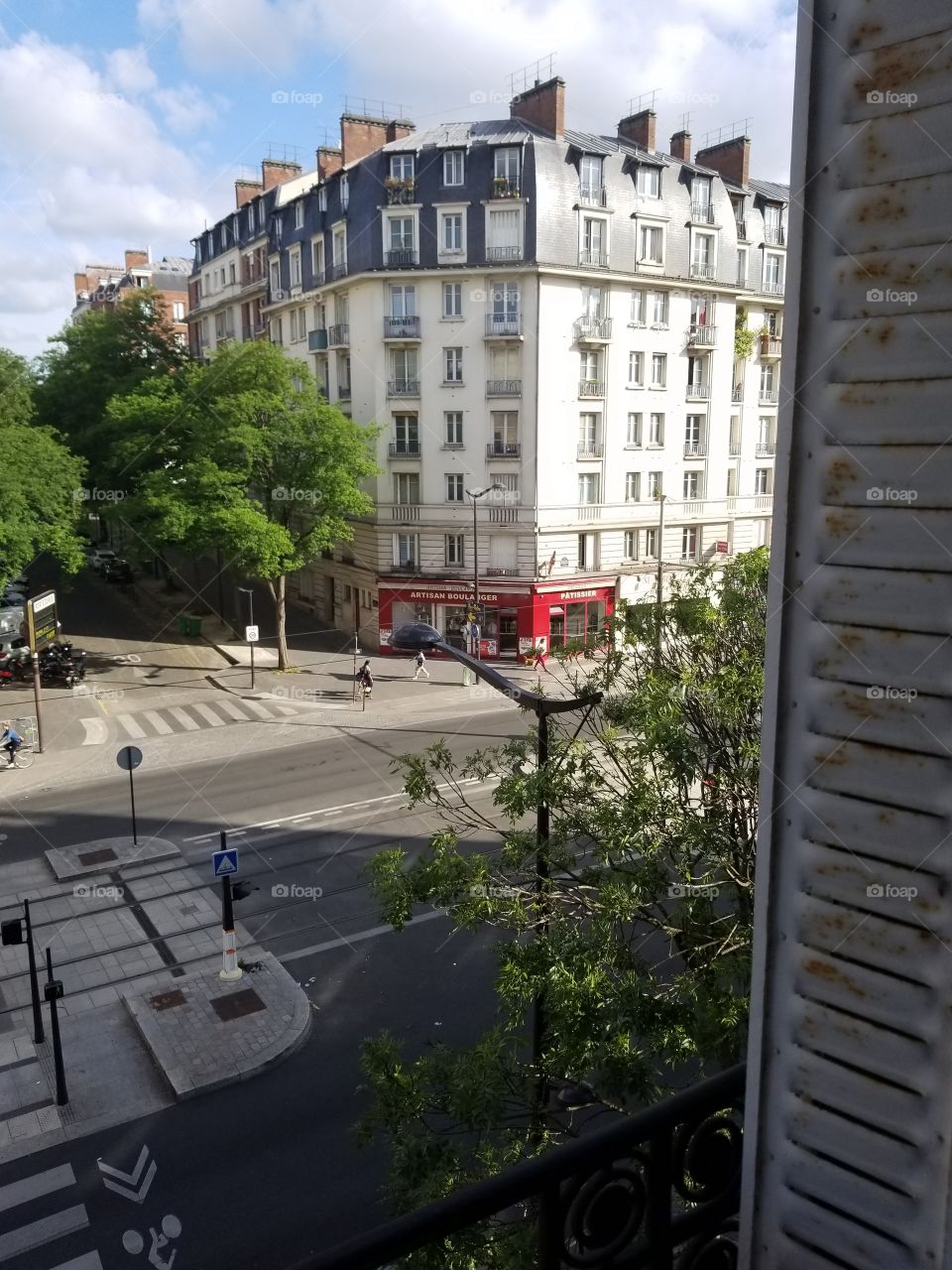 Paris from hotel