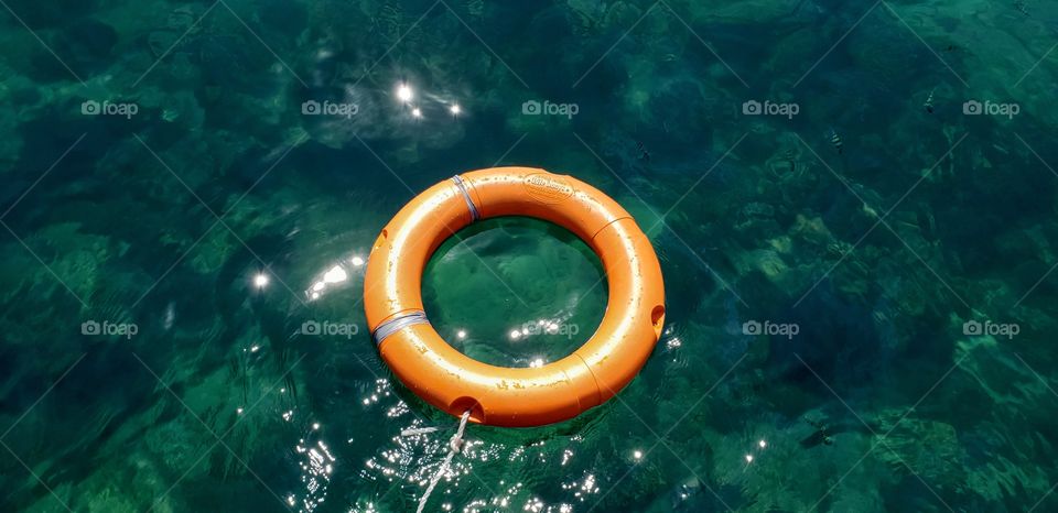 Lifesaver in the water