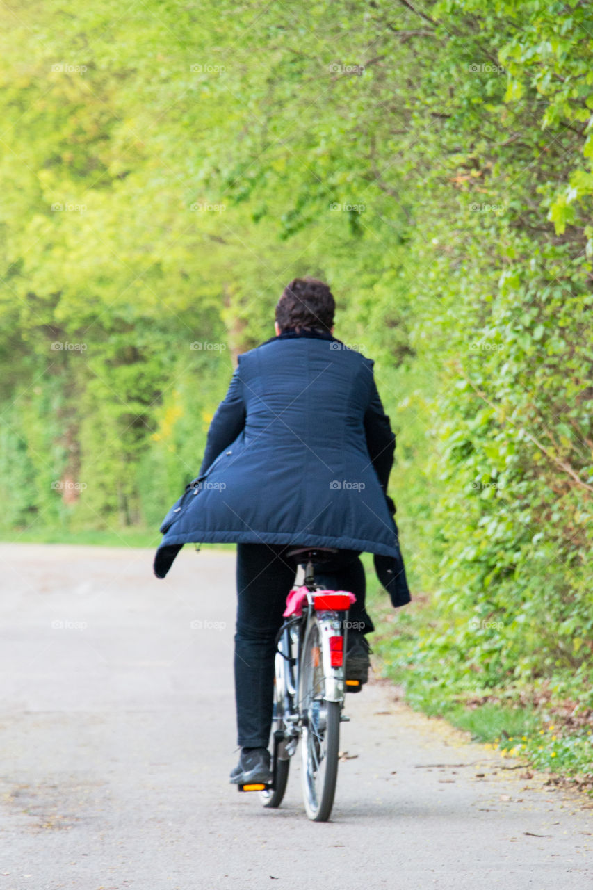 Biking home