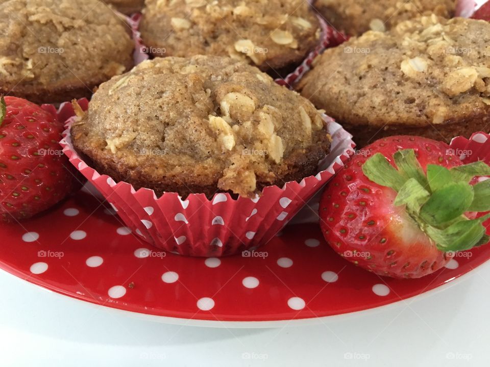 Strawberry Muffins 