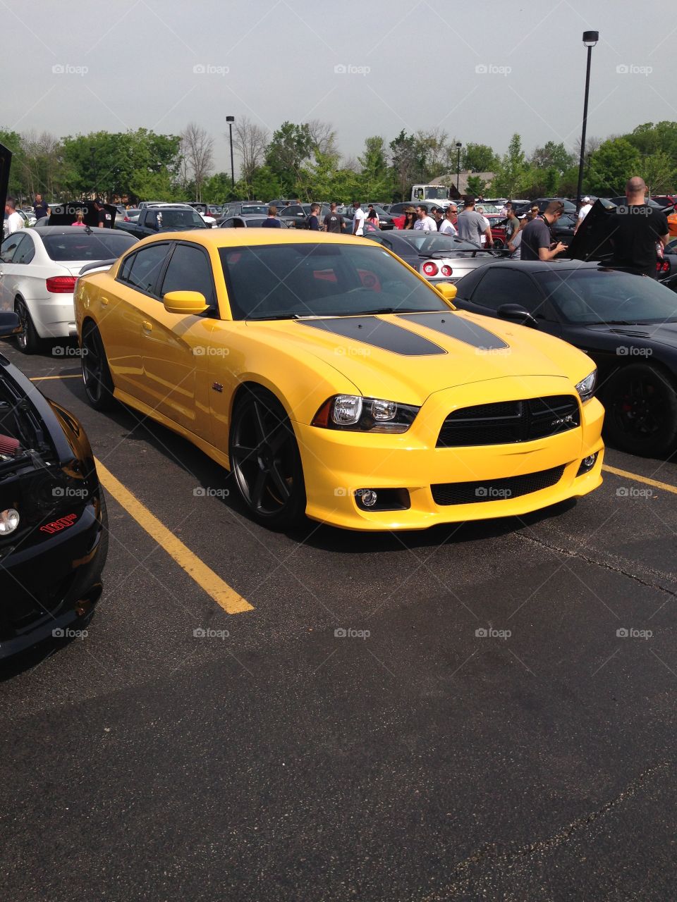 Dodge Charger at Car Show