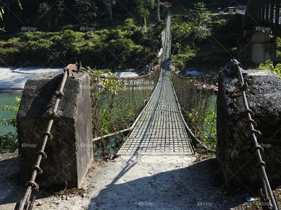 Hanging Bridge Bhutan