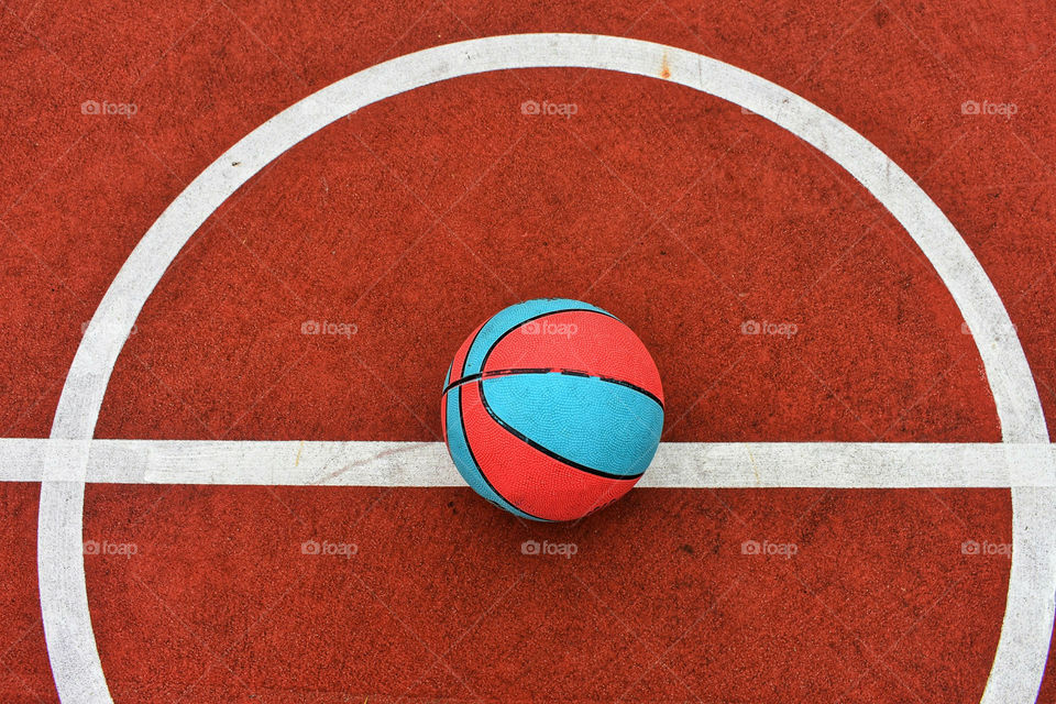 Ball On Center Court