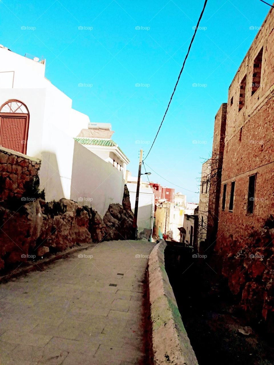 Old  building in village Bhalil of morocco