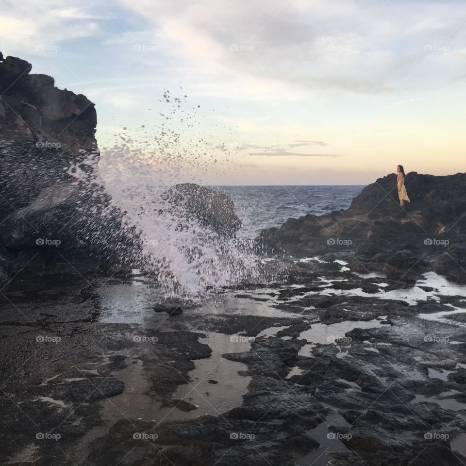 Blow hole