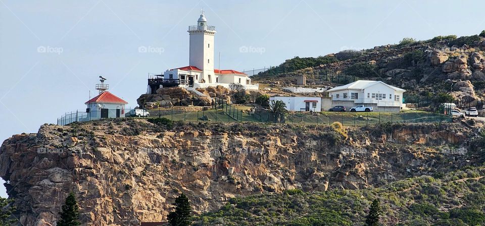 Beautiful lighthouse in Mosselbay South Africa