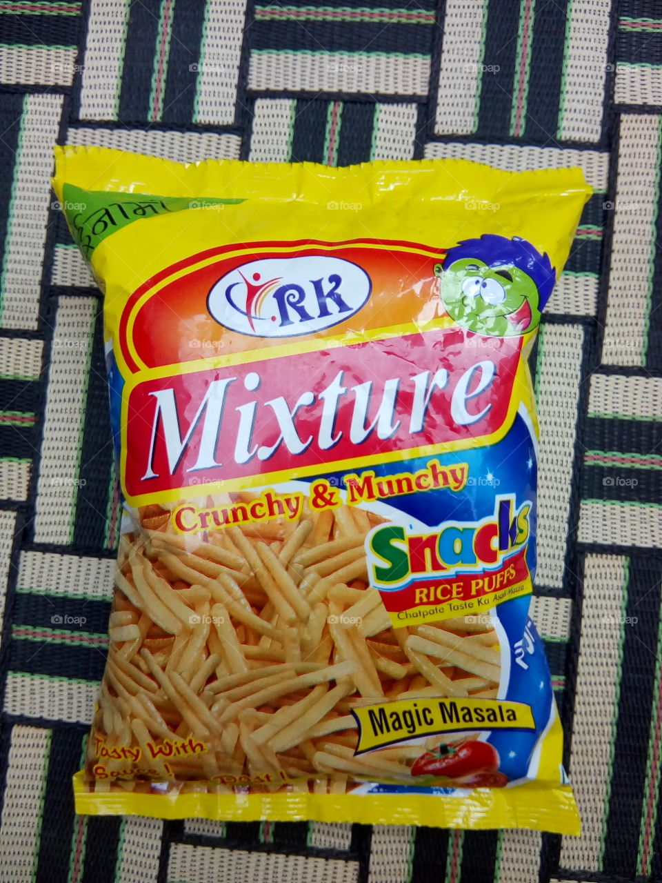 tasty spicy salty snacks