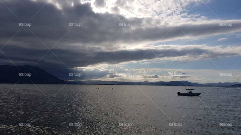 chuva se aproxima de Florianópolis