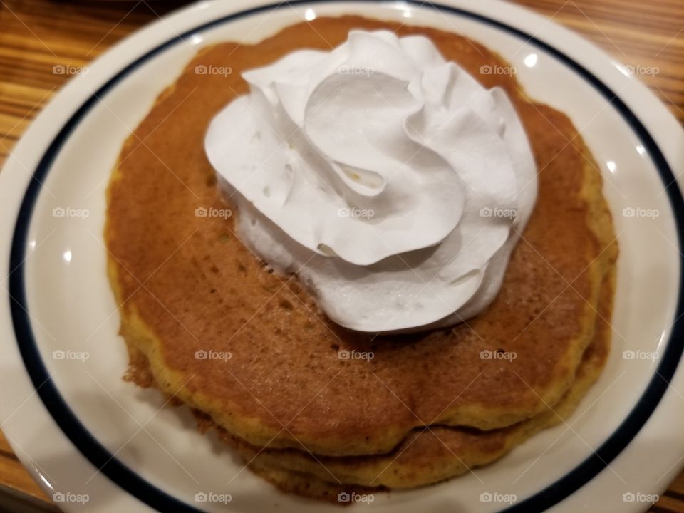 Pumpkin Spice pancakes