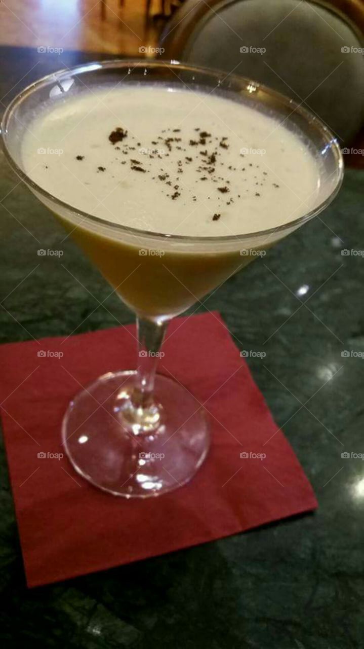 Creamy cocktail