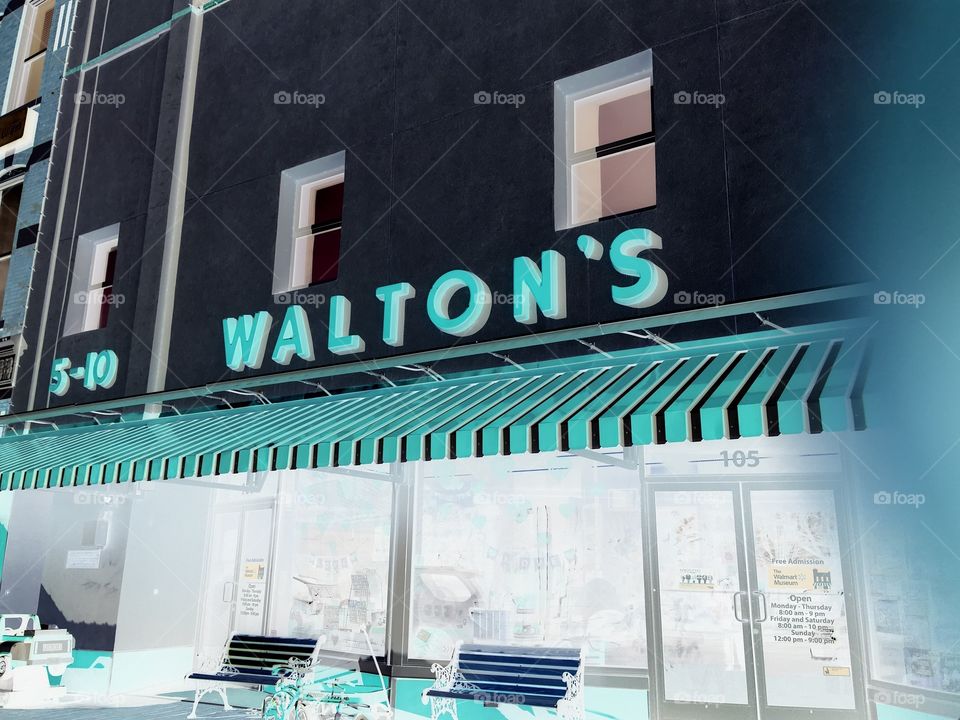 Going back in time where Walmart super stores first started the very first store.