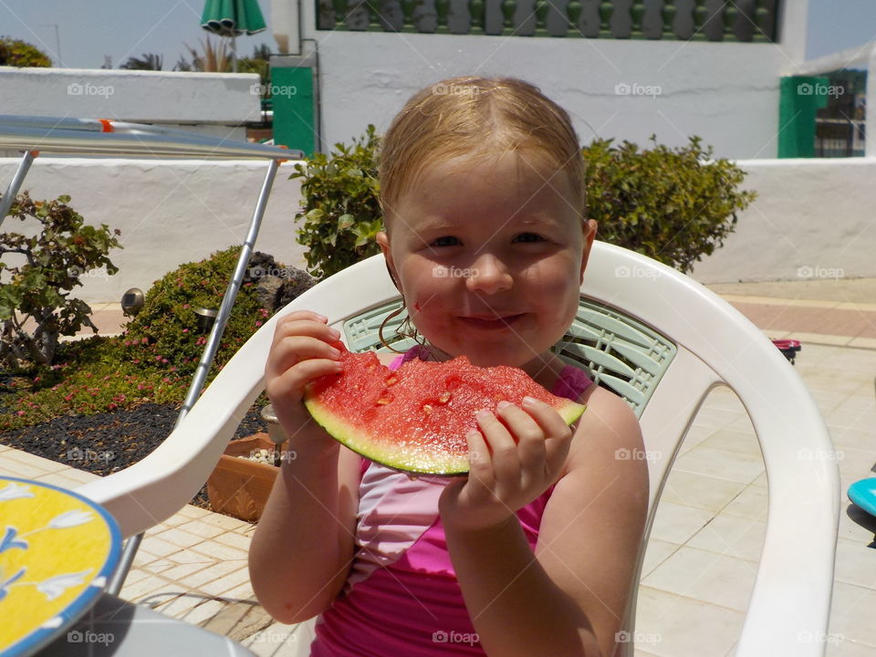 Watermelon smile 