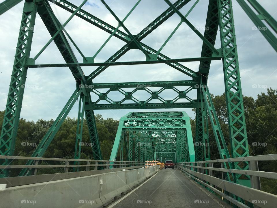 Bridge in rural Illinois 