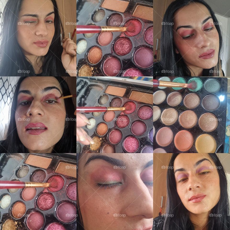 Make up experience with colors