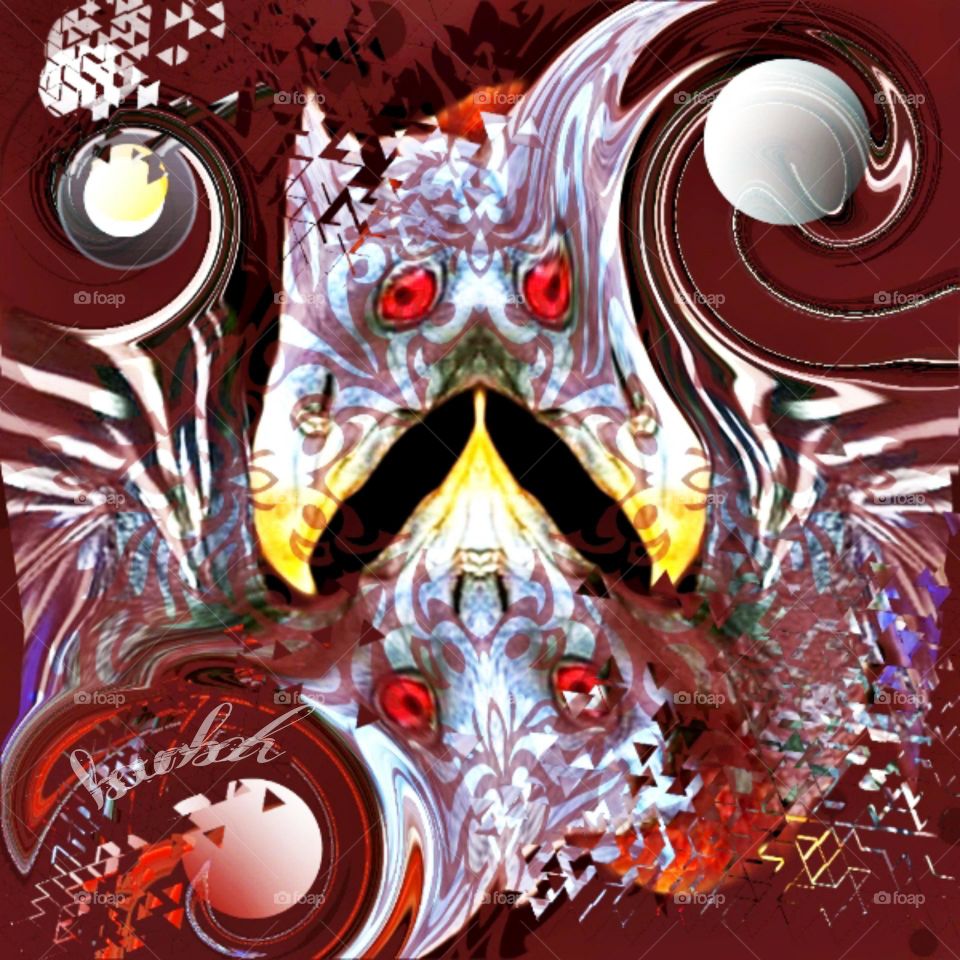 Digital Art Birth of a Bird