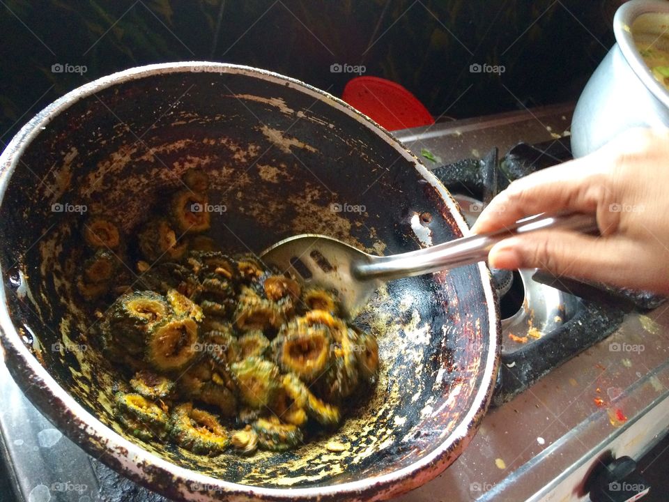 vegetables cooking 