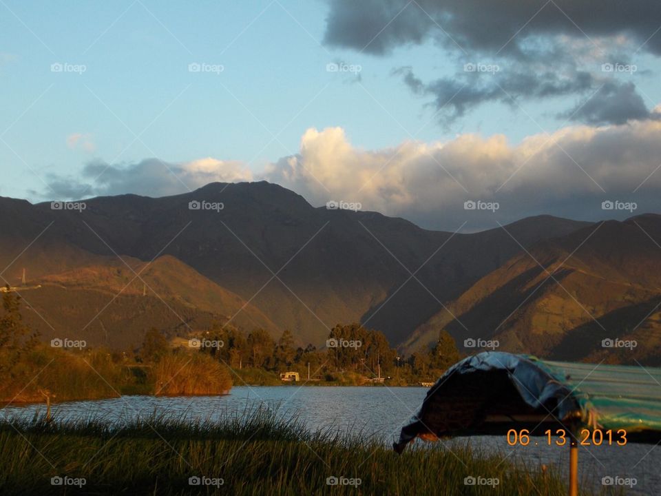 South America lake 