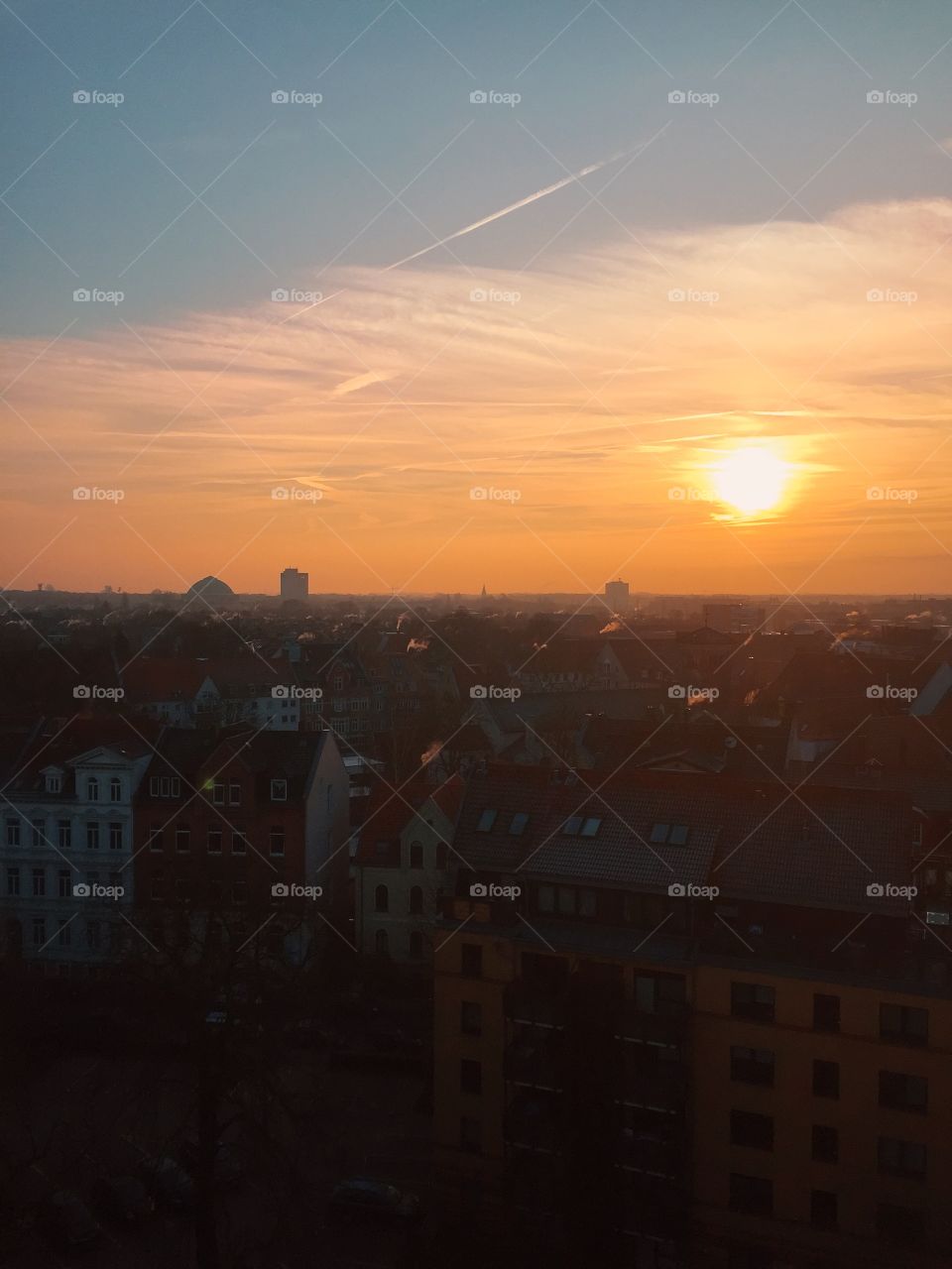 Sonnenaufgang im Februar