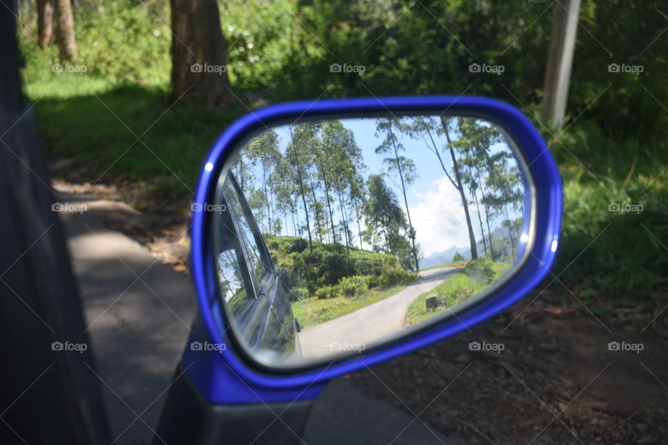 Side mirror view #beautiful