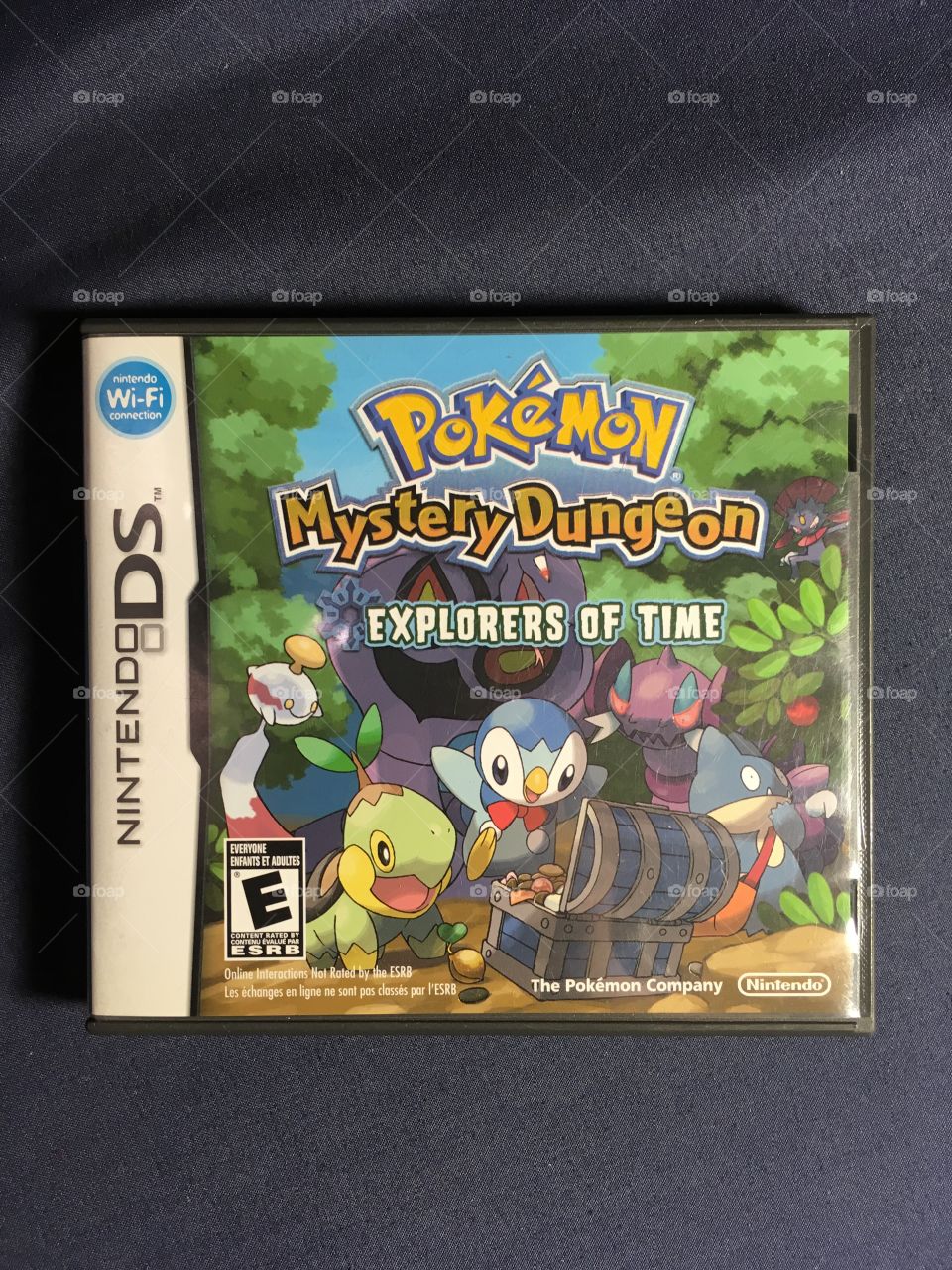 Pokémon Mystery Dungeon Explorers of Time video game for the Nintendo DS - released 2008