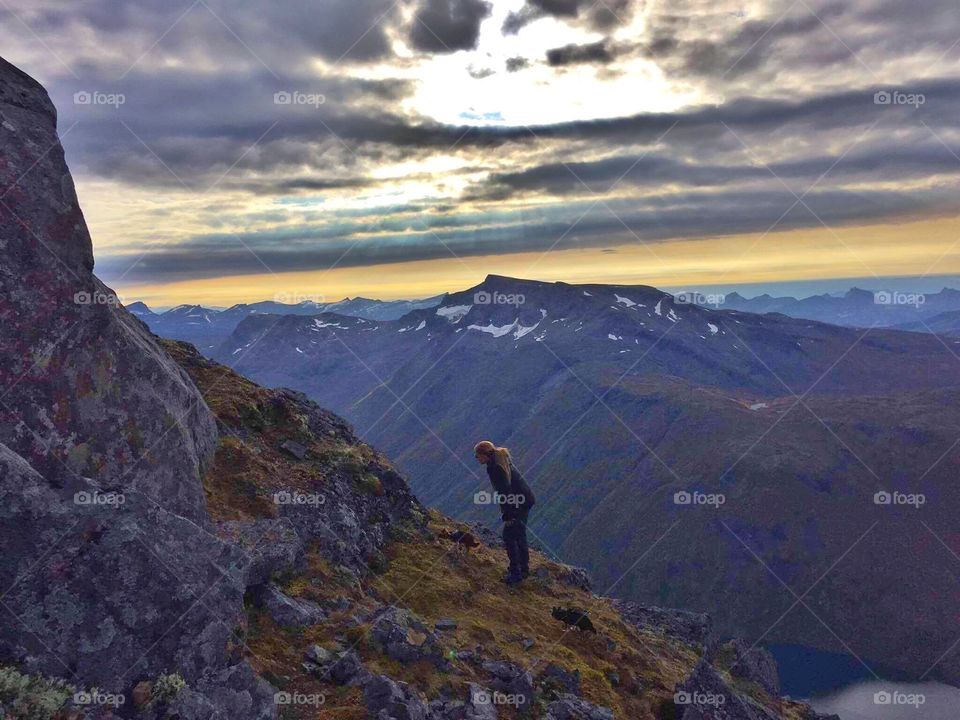Mountainhiking in Narvik 
