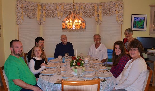 Dinner with friends