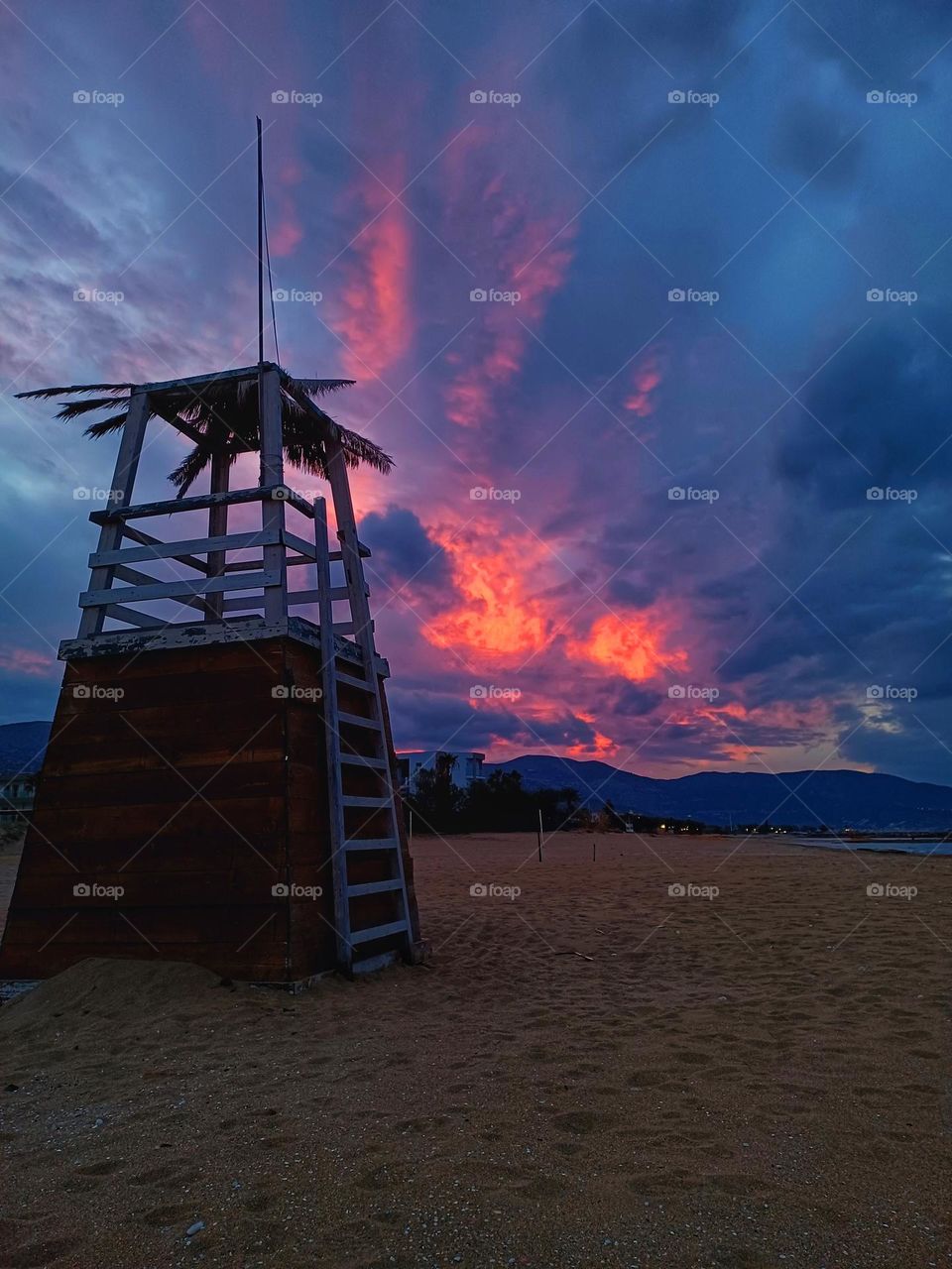 when the sun goes down ...