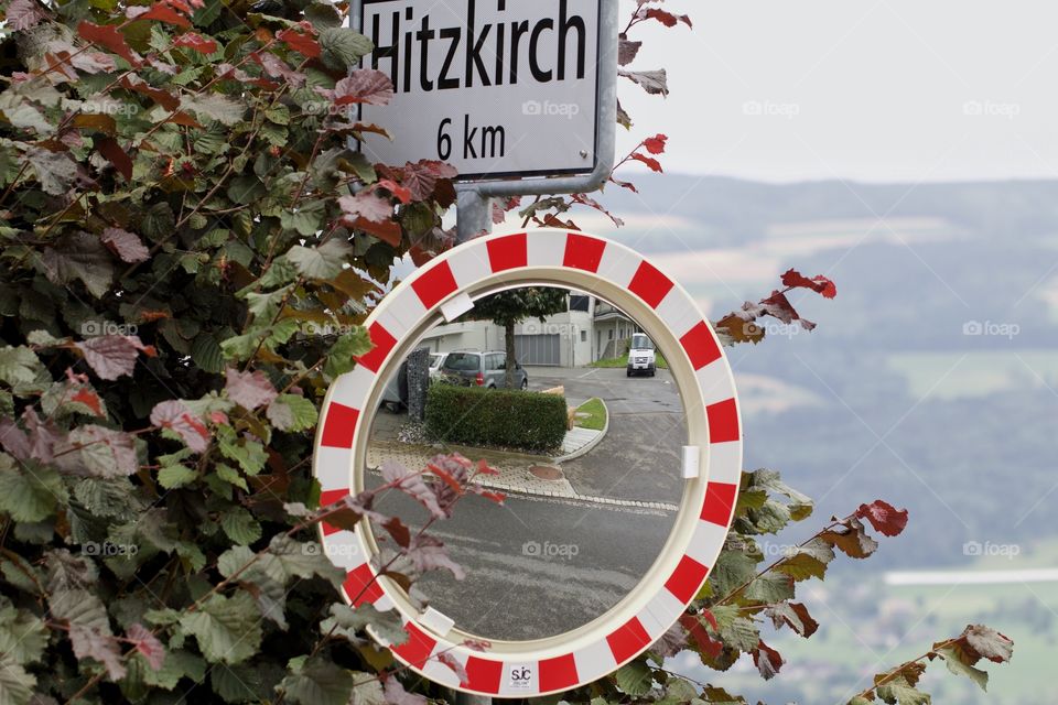 Traffic Convex Mirror