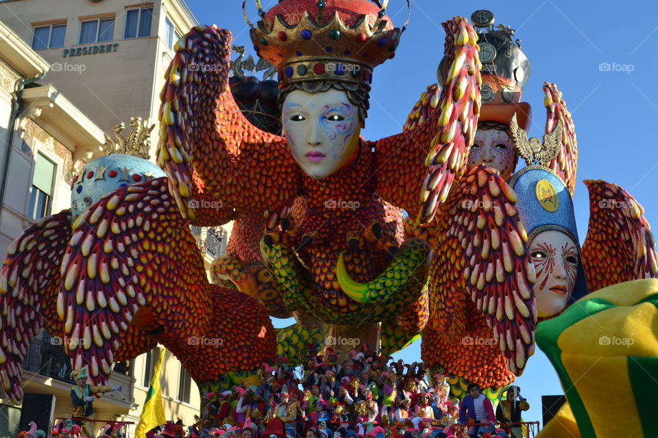 carnival in Viareggio