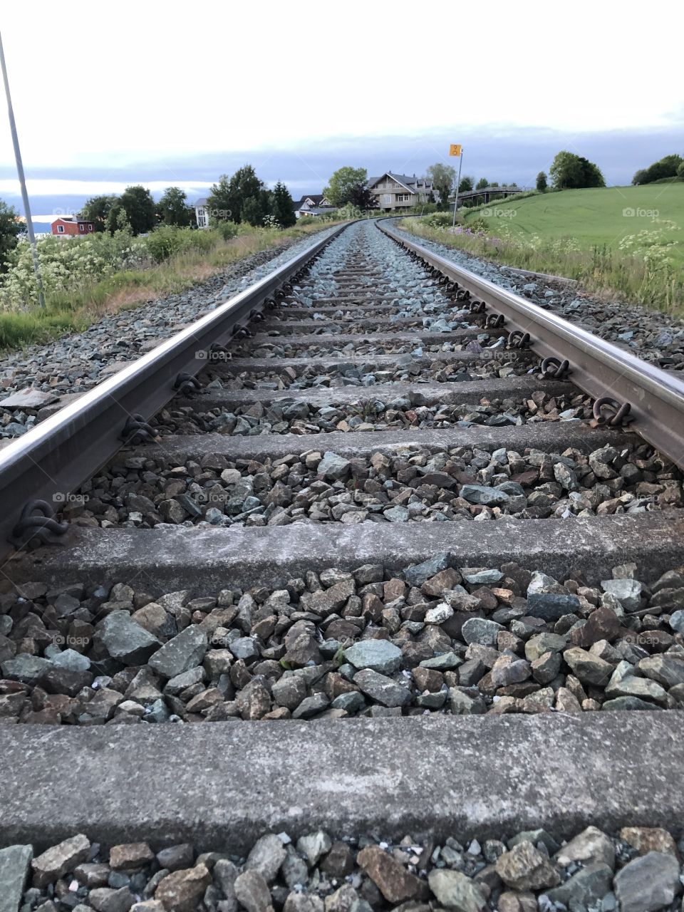 Railroad Tracks in Norway