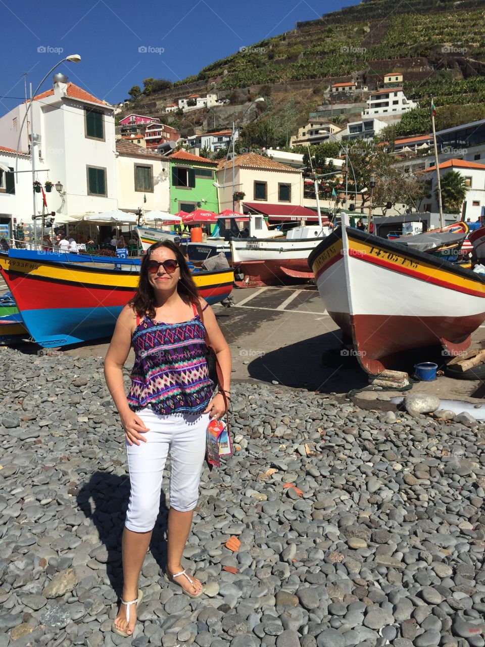 Me in a fishing village