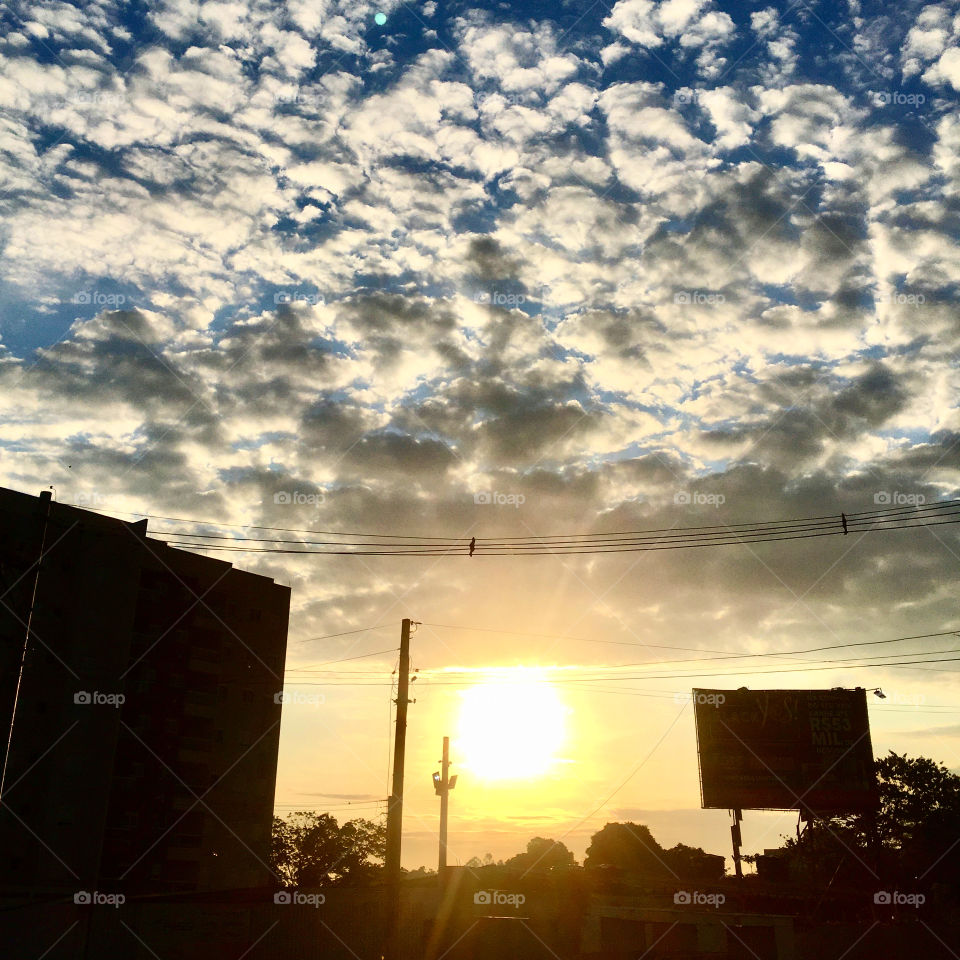 🌄🇺🇸 An extremely beautiful dawn in Jundiaí, interior of Brazil. Cheer the nature! / 🇧🇷 Um amanhecer extremamente bonito em Jundiaí, interior do Brasil. Viva a natureza! 