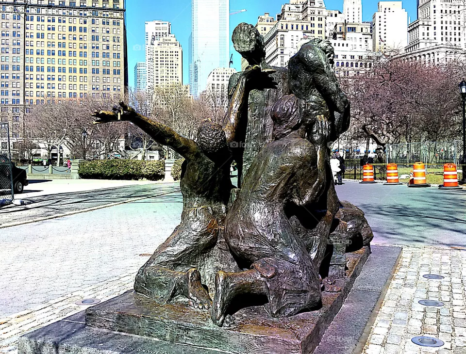 Statue, Sculpture, Bronze, Fountain, Art