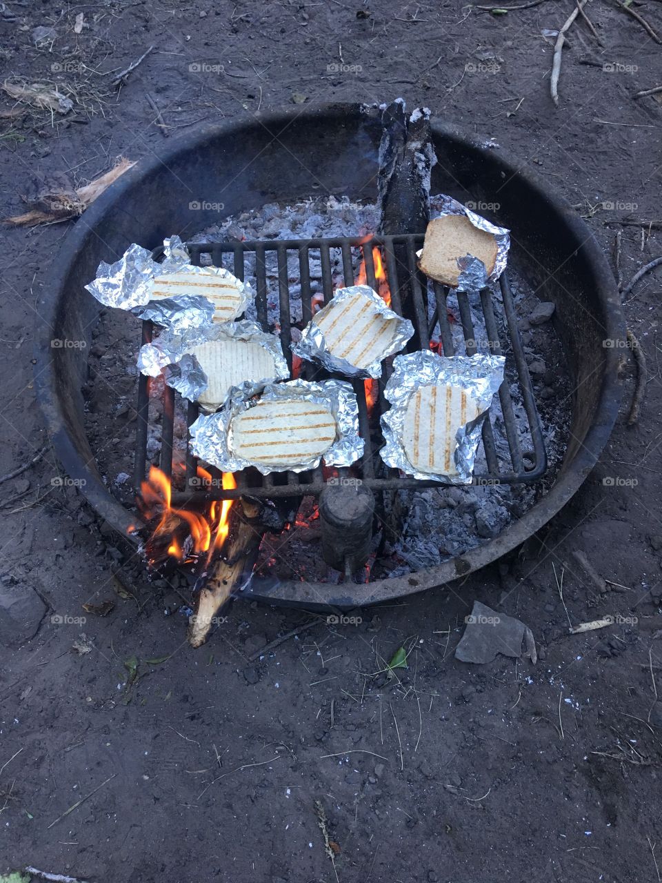 Campfire cooking
