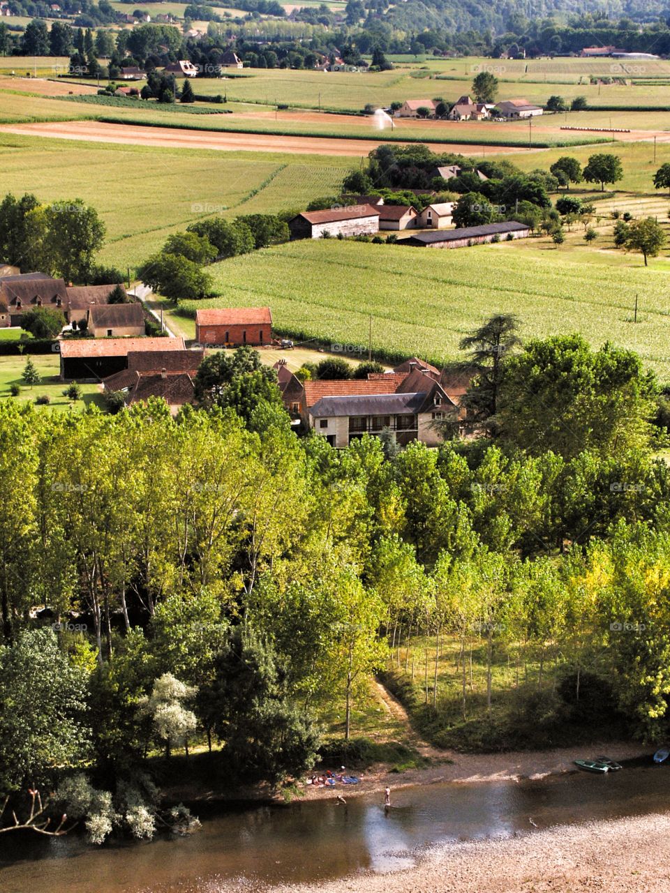 Farmland. Dordogne 