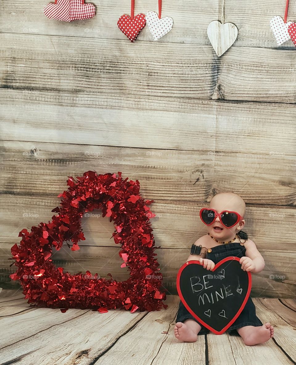 Babys First Valentine's Day