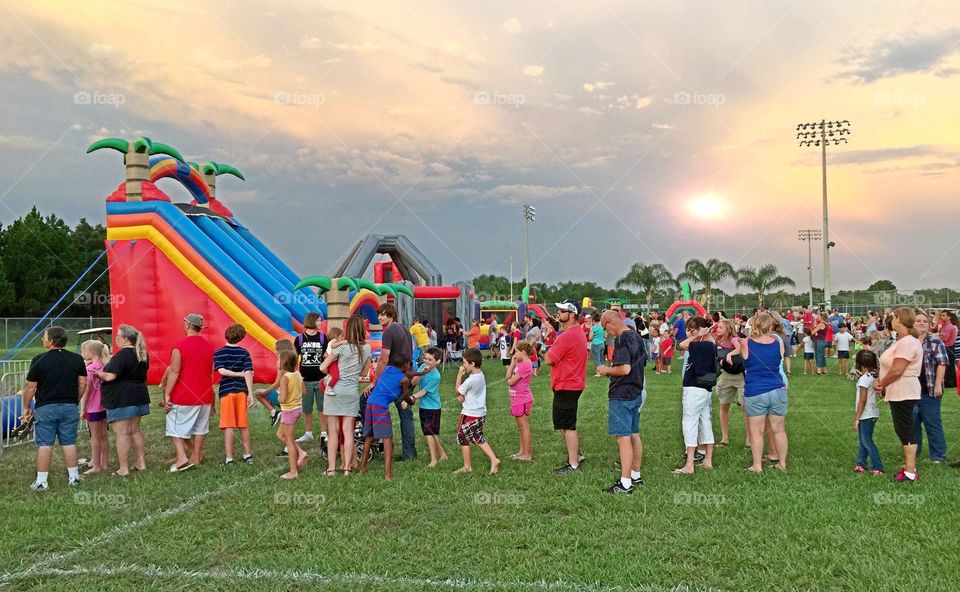 Summer fun. Summer fun celebration
