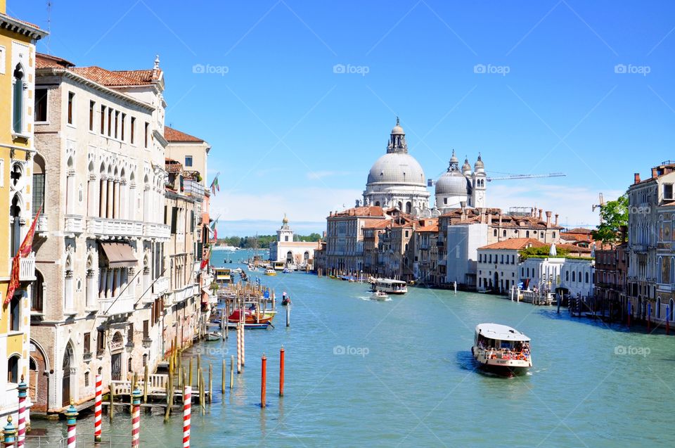 Grand canal in Venice 
