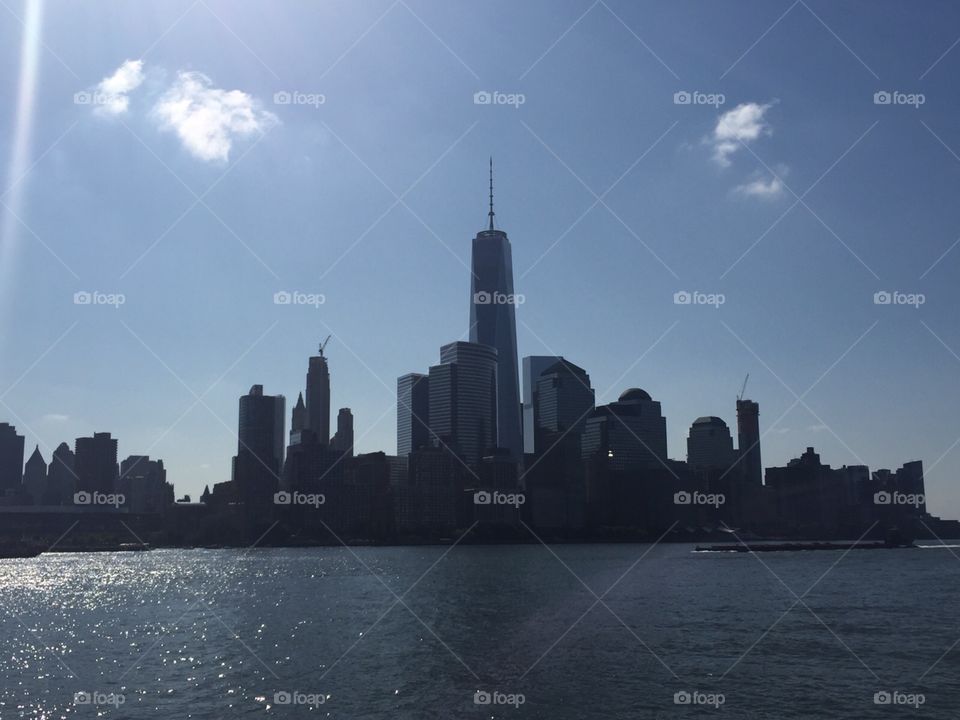 Manhattan skyline