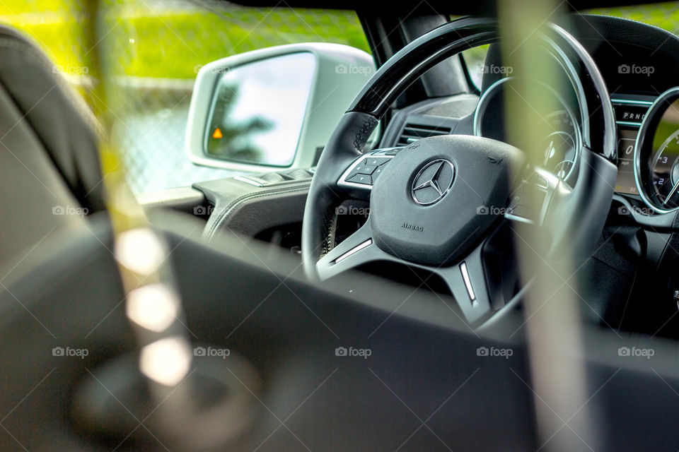 Mercedes G63 AMG Steering Wheel