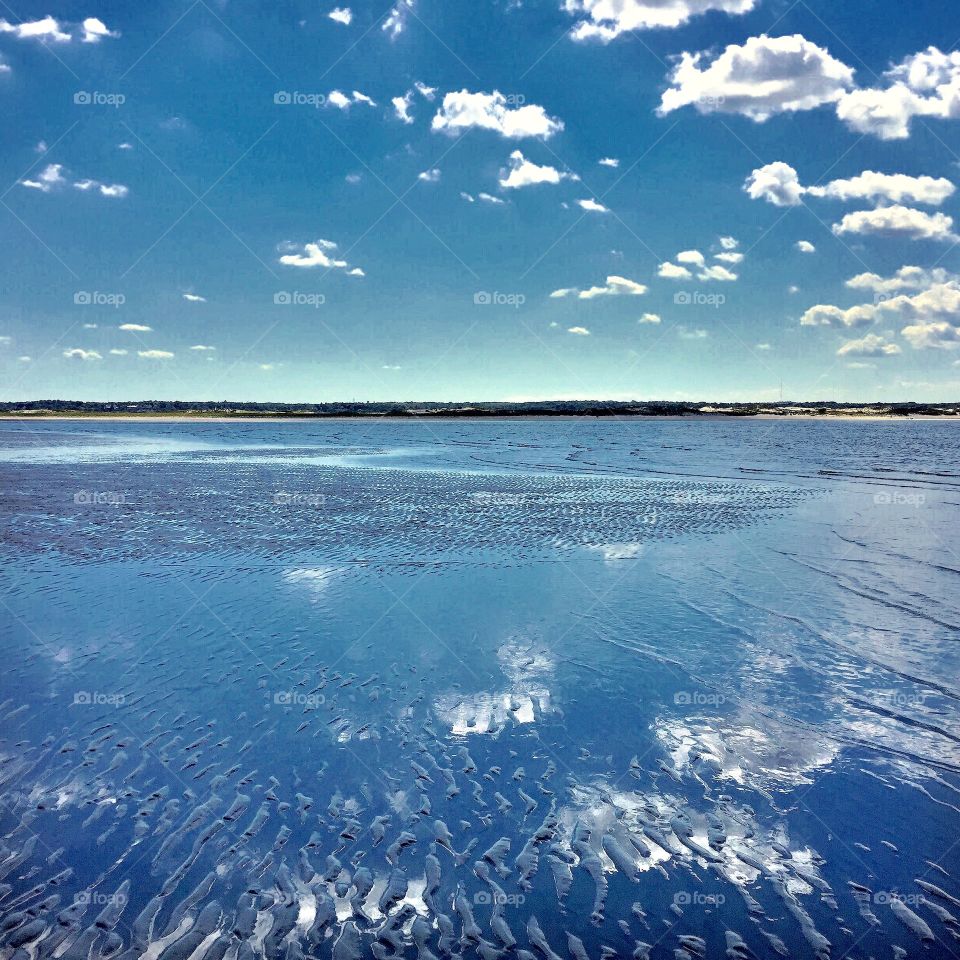 Cloud Shadows in Ocean