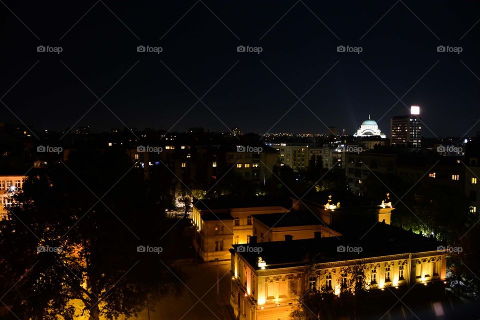 belgrade by night