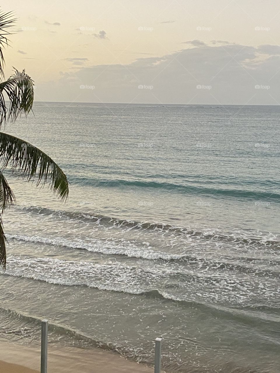 Ocean view in Luquillo, PR