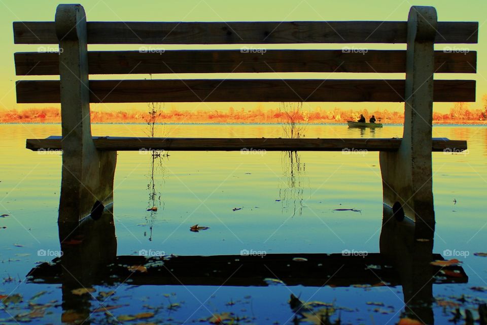 Fishing Flooded Waters. 
