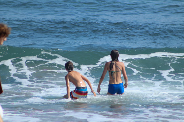 beach and water