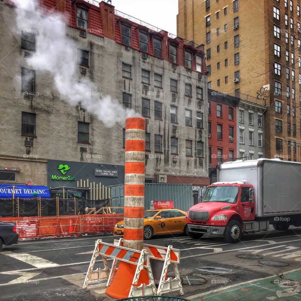 New York city street view